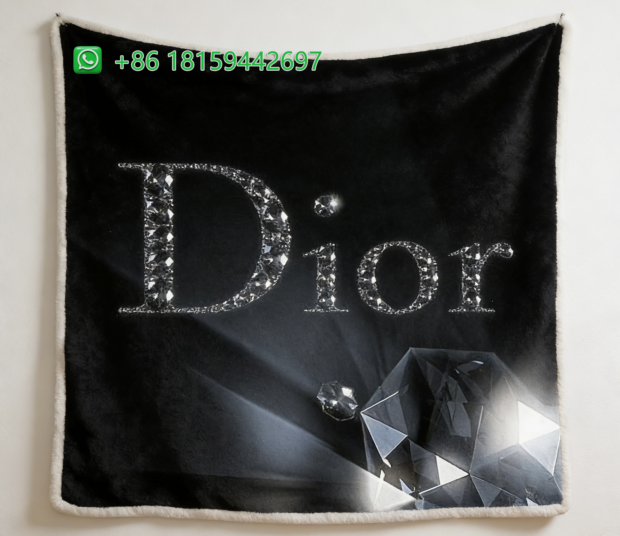 Dior Throw Blankets